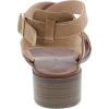 image:imageTOP Moda Vision75 Womens Ankle Wrap Adjustable Buckle Stacked Chunky Heel SandalTan8