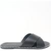 image:imageTOP Moda Women Open Toe Flat Fashion SandalsBlack Pu