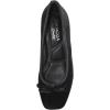 image:imageTOP Moda Women Velvet Block Heel Pumps Classic Square Toe Dress Shoes Bow ELBA88Black Velvet