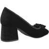 image:imageTOP Moda Women Velvet Block Heel Pumps Classic Square Toe Dress Shoes Bow ELBA88Black Velvet