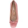 image:imageTOP Moda Women Velvet Block Heel Pumps Classic Square Toe Dress Shoes Bow ELBA88Mauve Velvet