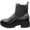 image:imageTOP Moda Womens Chelsea Ankle Boot Platform with Chunky HeelBlack