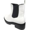 image:imageTOP Moda Womens Chelsea Ankle Boot Platform with Chunky HeelWhite