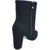 image:imageTOP Moda Womens Chunkly High Heel Ankle BootiesBlack Nu
