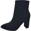 image:imageTOP Moda Womens Chunkly High Heel Ankle BootiesBlack Nu