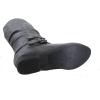 image:imageTOP Moda Womens Coco20 Knee High Round Toe Buckle Slouched Riding Flat BootsGrey