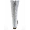 image:imageTOP Moda Womens Coco20 Knee High Round Toe Buckle Slouched Riding Flat BootsWhite