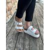 image:imageTOP Moda Womens Cork Platform Slide Slipper Sandals BlackWhite Pu