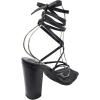 image:imageTOP Moda Womens Lace Up Wrap Around Strap High Heel SandalsBlack