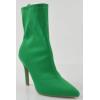 image:imageTOP Moda Womens Sexy Pointed Toe Ankle Boots Stiletto Heels Stretch BootiesGreen