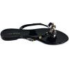 image:imageTOP Moda Womens Studded Jelly Flip Flops Sandals with BowBlack