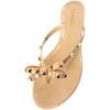 image:imageTOP Moda Womens Studded Jelly Flip Flops Sandals with BowNude