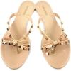 image:imageTOP Moda Womens Studded Jelly Flip Flops Sandals with BowNude