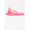 image:imageTOP Moda Womens Studded Jelly Flip Flops Sandals with BowPink