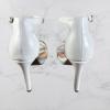 image:imageWomens Ankle Strap Open Toe High Stiletto Platform Dress Pump Heel SandalsWhite Pu