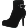 image:imageTOP Moda George15 Womens Strap Buckle Stiletto Heel Ankle BootiesBlack10