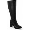 image:imageTOP Moda Womens Chunky Heel Knee High Fashion BootsBlack