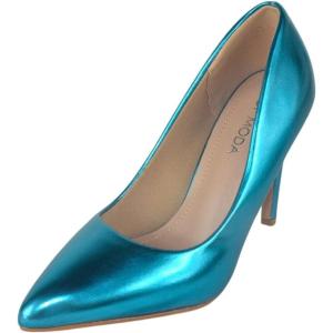 image:imageTOP Moda Shoes Women Stiletto High Heel Classic Pumps Pointed Toe Monroe1Turquoise Patent