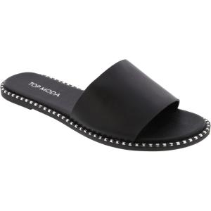 image:imageTOP Moda Women Open Toe Flat Fashion SandalsBlack