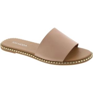 image:imageTOP Moda Women Open Toe Flat Fashion SandalsNude