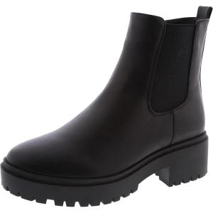 image:imageTOP Moda Womens Chelsea Ankle Boot Platform with Chunky HeelBlack
