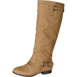 image:imageTop Moda Womens COCO 1 Knee High Riding BootTaupe Pu