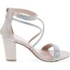 image:imageTOP Moda DressyFormal Sandals High Heel Ankle Strap Open Toe SandalsChampagne75