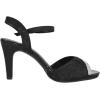 image:imageTOP Moda Shoes Women Stiletto Heels Open Peep Toe Ankle Strap Bling Rhinestone Glitter PAMELA28Black