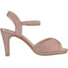 image:imageTOP Moda Shoes Women Stiletto Heels Open Peep Toe Ankle Strap Bling Rhinestone Glitter PAMELA28Rose Gold