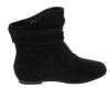 image:imageTOP Moda Womens Ankle Booties Buckle Mid Calf Buckle Slouch Flat Heel Strap Fashion ShoesBlack Imsu