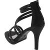 image:imageTOP Moda Womens Formal Rhinestone High Heel Sandal Ankle StrapBlackInna85