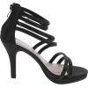 image:imageTOP Moda Womens Formal Rhinestone High Heel Sandal Ankle StrapBlackInna85