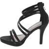 image:imageTOP Moda Womens Formal Rhinestone High Heel Sandal Ankle StrapBlackInna85