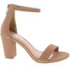 image:imageTOP Moda Hannah1 Womens Fashion Ankle Strap Evening Dress High Heel Sandal Shoes Tan 10