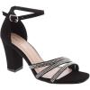 image:imageTOP Moda Womens Chunky Heel Sandals LISBON1 BLACK Rhine 65
