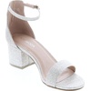 image:imageTOP Moda Darcie1 Womens Fashion Ankle Strap Chunky Low Heel Dress Sandal ShoesChampagne8