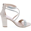 image:imageTOP Moda DressyFormal Sandals High Heel Ankle Strap Open Toe SandalsChampagne10