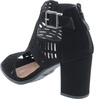 image:imageTOP Moda Levin1 Ankle Strap Open Toe Chunky Heel Platform Gladiator SandalBlack 185