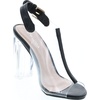 image:imageTOP Moda Womens All But Average Chunky HeelBlack1