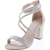 image:imageTOP Moda DressyFormal Sandals High Heel Ankle Strap Open Toe SandalsChampagne10