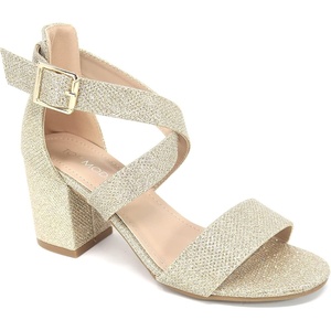 image:imageTOP Moda DressyFormal Sandals High Heel Ankle Strap Open Toe Sandals Champagne6  8