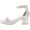 image:imageTOP Moda Darcie1 Womens Fashion Ankle Strap Chunky Low Heel Dress Sandal ShoesChampagne7