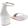 image:imageTOP Moda Darcie1 Womens Fashion Ankle Strap Chunky Low Heel Dress Sandal ShoesChampagne7