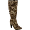 image:imageTOP Moda Bieber1 Womens Knee High Heel BootsLeopard