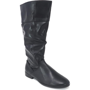 image:imageTOP Moda Data1 Womens Shoes Cute amp Comfort Round Toe Flat Heel Slouchy Mid Calf BootBlack61