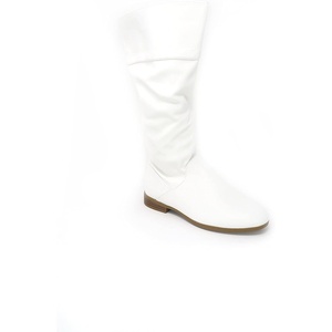 image:imageTOP Moda Data1 Womens Shoes Cute amp Comfort Round Toe Flat Heel Slouchy Mid Calf BootWhite