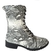 image:imageTOP Moda Pack 72 Womens Military Lace Up Buckle Combat BootsWhite