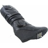 image:imageTOP Moda Pure65 Womens Fashion Round Toe Slouch Buckle Wedge Mid Calf Boot ShoesBlack