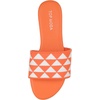 image:imageTOP Moda Shoes Women Flip Flops Patterned Sandals Casual Slide SlippersOrange