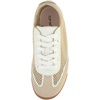 image:imageTOP Moda Women Mesh Sneakers Lightweight Breathable Casual Walking Shoes Suede Accents Gum Sole Carly1Beige